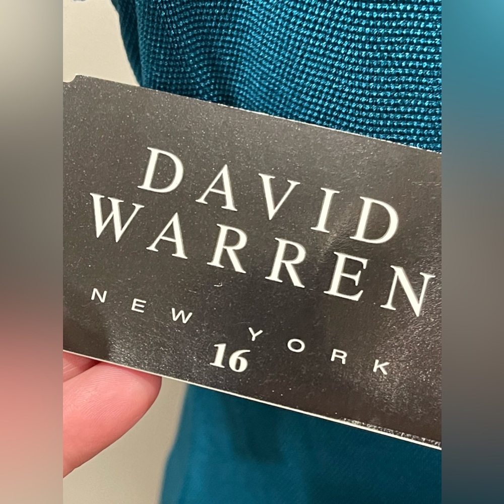 🆕Y2K David Warren ladies vintage 16-2piece skirt and top set-NWT-maxi skirt-moc - Picture 9 of 16